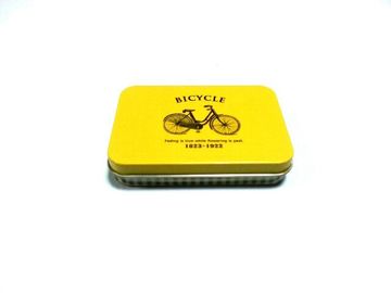 中国 黄色金属の携帯電話/電池/小型ギフトのための小型缶 サプライヤー