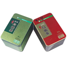 中国 Oolong の茶金属のブリキの缶のための個人化された錫の茶小さなかん サプライヤー