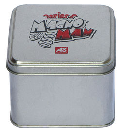 中国 Magno の人のスライバ ボディおよび印刷されたカバー、正方形の錫の箱が付いている小型缶 サプライヤー