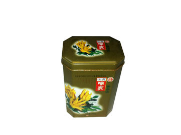 中国 半端ものはキャンデー/薬/ミントの乾燥のための茶錫の容器を塗りました サプライヤー