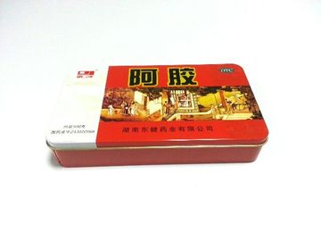 個人化された空の金属のブリキ トニック/カルシウム箱の容器 サプライヤー