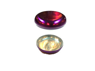 包むコンドーム サイズ 68*25mm のための小さい金の錫の容器 サプライヤー