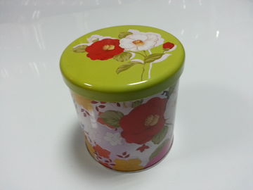 カバー滋養物の多彩な漫画の茶錫の容器の Cylindroid はできます サプライヤー