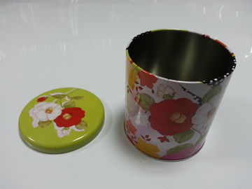 カバー滋養物の多彩な漫画の茶錫の容器の Cylindroid はできます サプライヤー