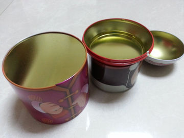 ギフト/すばらしい箱としてクリスマスの金属の錫の容器は 3 部から、成っています サプライヤー