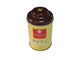 特別なふたおよび黄色いボディ、中明白な色が付いている注文の錫の茶小さなかん サプライヤー